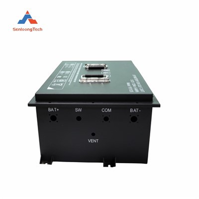 Caixa de bateries metàl·liques de gran remolc eBike